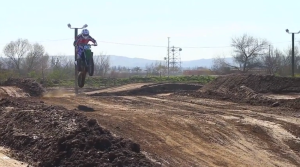 Drew takes some big leaps with the TLD crew out on the Milestone MX track in Riverside, CA.